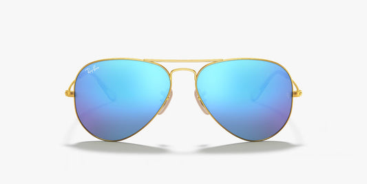 RB AVIADOR FLASH LENSES BLUE