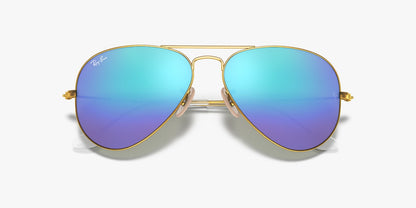 RB AVIADOR FLASH LENSES BLUE
