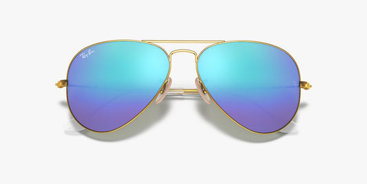 RB AVIADOR FLASH LENSES BLUE