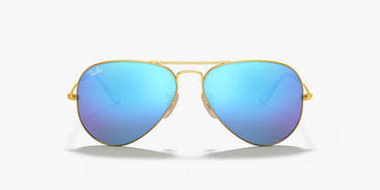 RB AVIADOR FLASH LENSES BLUE