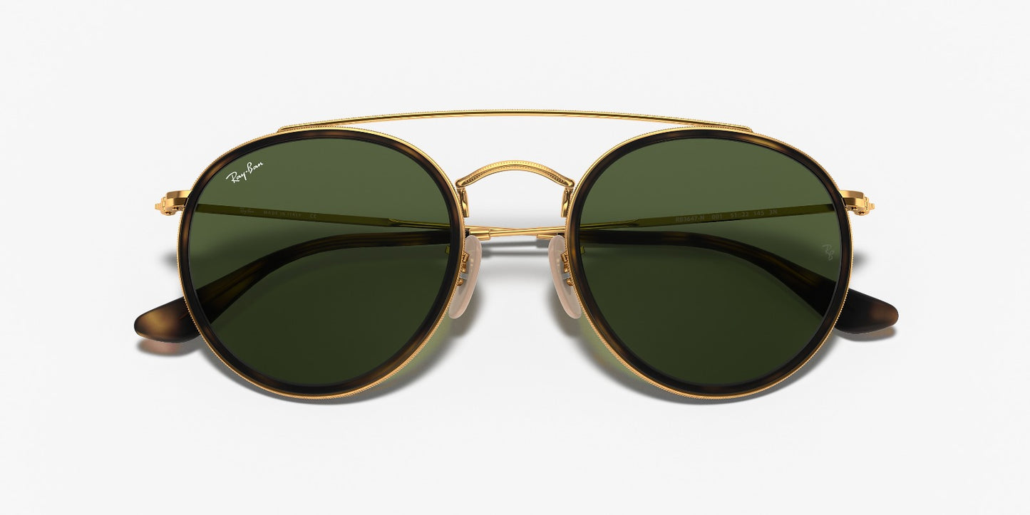 RB ROUND DOUBLE BRIDGE TORTOISE G15